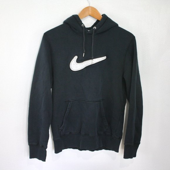 Nike Other - Nike Black Chenille Swish Hoodie